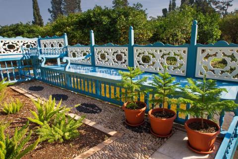 Benches at the Riḍván Garden